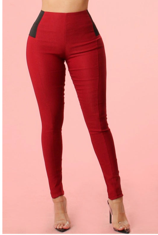 Women's Jeggings With Elastic Waist