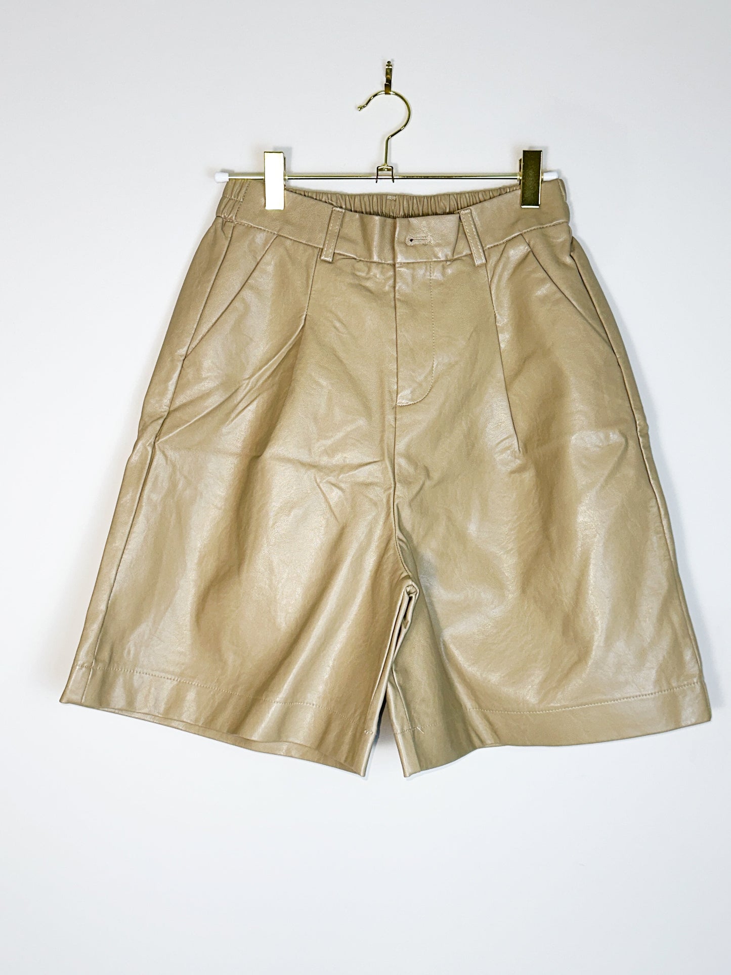 Fallon Women's Leather Shorts