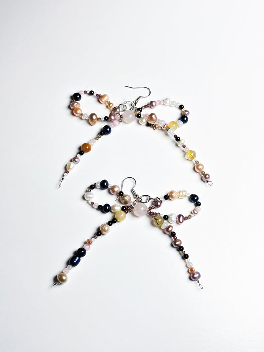 “Devon“ beaded earring set