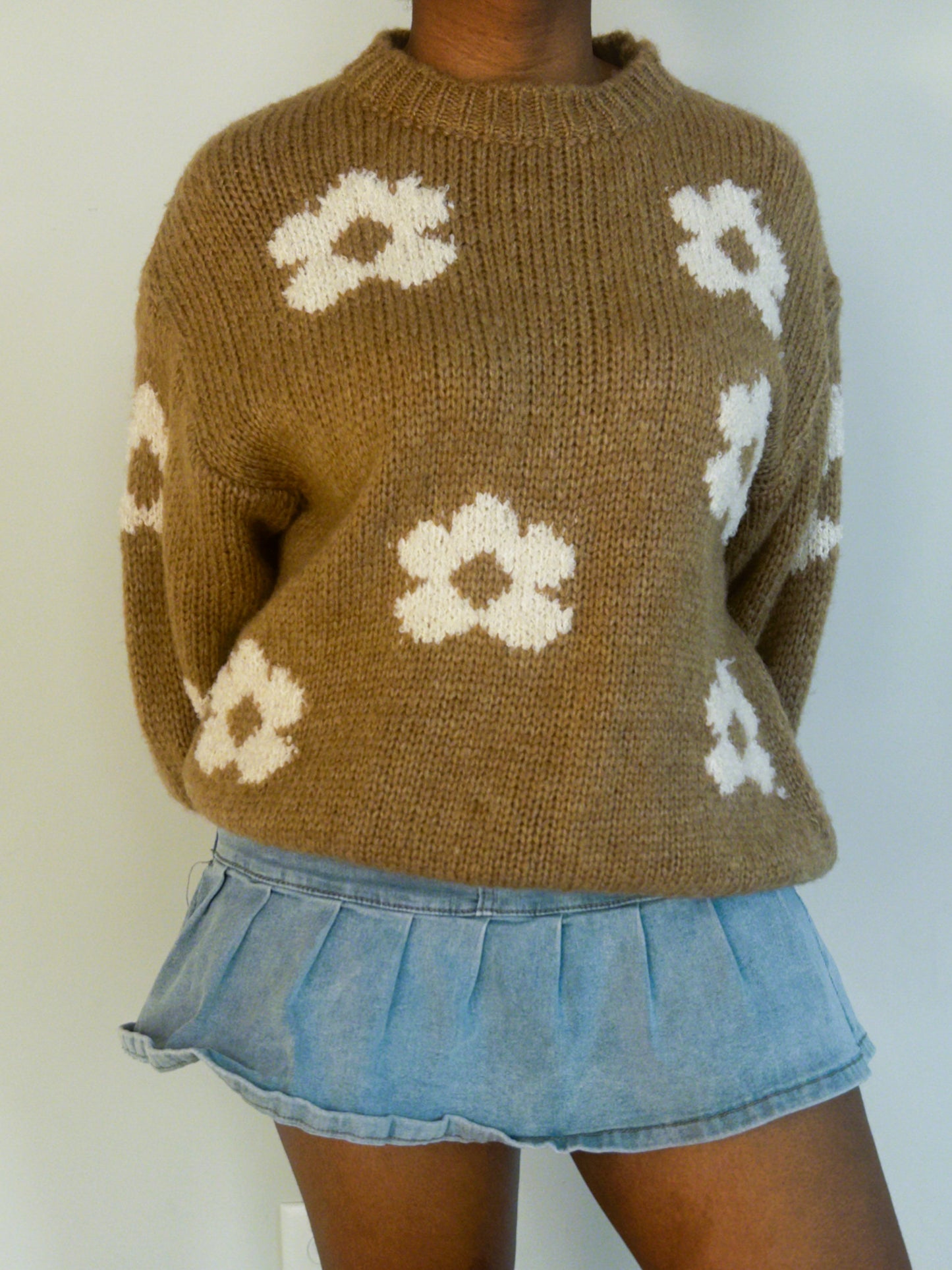 Briar Women's Flower Knit Sweater