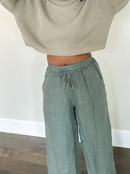 Giada Women's Organic Linen pants